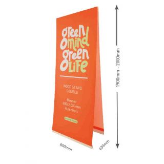 Wood Stand Double + Tasche
